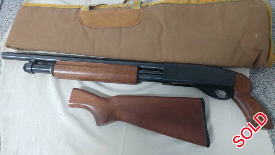 Smith & Wesson 12g pump action shotgun, R 3,500.00