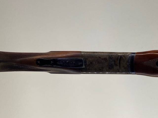 FRANCHI 12 GAUGE O/U SHOTGUN, Italian manufactured 12 gauge 26” barrels, chokes are 3/4 and 3/4. This is suitable for Trap Shooting. The shotgun is in very good condition, and the action is tight.
