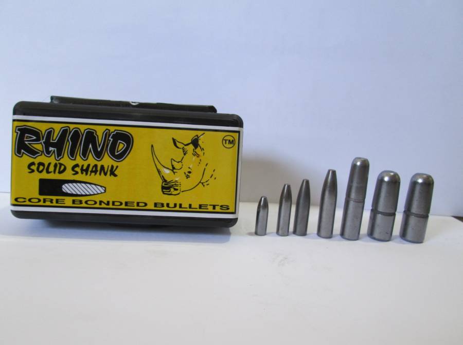 6.5mm (.264") Bullets, Rhino Solid Shank 140gn, GS Custom 110HV 110gn, Claw Bullets Open Tip 140gn and Claw Bullets Open Tip 150gn.