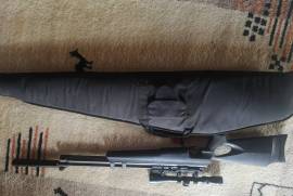 Hatsan AT44-10, In near perfect condition, the O ring could be replaced around the pump seal.
comes with a soft carry case, foot pump, silencer, 3-9x40 scope and scope attachment and a small box of pellets.
willing to negotiate the price of the package.