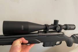 Nightforce SHV 5 X 20 x 56 & Rings, The Scope includes Tier one Level rings and Sun Shade