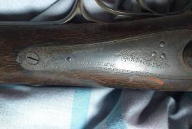 1885 EM Reilly & Co 12 Gauge shotgun , British EM Reilly side by side black powder shotgun
1885 Serial no 26824