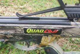 Barnett Quad AVI Crossbow, I brought this bow over from the States. But have to sell now due to immigrating. It works well, recenlty went hunting with it. I have some hunting blades as well. I have the draw ropes, just don't have a case. I think it is a bargain. 