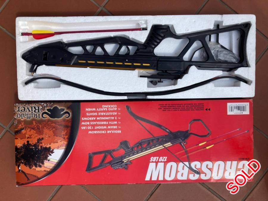 Crossbow, Crossbow for sale. 
Still in box with all relevant items. 