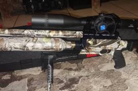 Kral Jumbo Dazzle, Kral Jumbo Dazzle
.22 
Silencer
Discovery scope: VT-Z 6-24x50 SF
Bi-pod
Carry case and camo bag
Bean bag
Silencer
Extra Cylinder
 