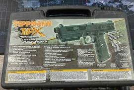 Tippmann TIPX, Hi i got a Tippmann Tipx i would like to sell or to trade for some 6.5mm creedmoor punte, or loading equipment 
It has four mags and some rubber and pepper balls
Price is neg