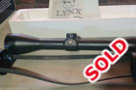 Lynx rifle scopes, Scope is in immaculate condition

Open to reasonable offers

Postage for buyers account

Port Elizabeth