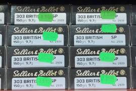 Sellier & Bellot 303 British SP 150gr., Brand new Sellier & Bellot 303 British SP 150gr.