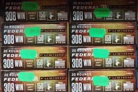 Federal Fusion .308win 150gr, Brand new Federal Fusion .308win 150gr.