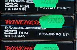 Winchester power-point .223REM 64gr., Brand new Winchester power-point .223REM 64gr.