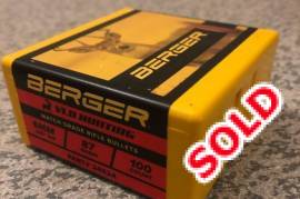 Berger 6mm 87gr VLD Hunting, Berger 87gr VLD Hunting 6mm 0.243