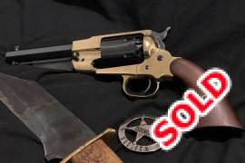 SOLD .44 Black powder- Remington 1858 model , SOLD - Relive the wild west frontier with this beautiful, like-new example of an 1858 Remington 44 caliber revolver