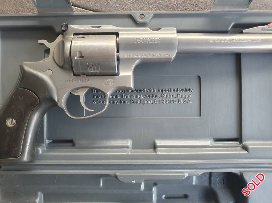 Revolvers, Revolvers, .454 Casull/ .45 Colt Super Redhawk revolver, R 16,500.00, .454 Casull / .45 Colt, Used, South Africa, Gauteng, Pretoria