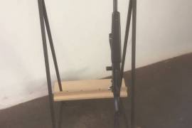 Gun buddy, This unique product is specifically designed for gun enthusiast. It is an incredibly handy gun stand that can be used when cleaning your gun at home, or to serve as a resting place for your precious gun when out hunting in the bush. It is also wonderful for showing off your pride and joy to your friends. Our team at Gunbuddy has a wide range of buddies to choose from - permanent standing buddies for your safe at home, portable buddies that fold easily and conveniently to take along on your hunting trip, and buddies of all sizes. We even customize your buddy for you at no extra cost! This is a perfect gift for any gun enthusiast! Prices vary between R500 and R1500, depending on the size and material of the buddy. We also deliver in the Pretoria region. Please contact Jurgens at 0761618047 or Joekie at 0832582668 to order your buddy today, or email us at jurgenslaas@gmail.com.
 