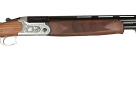 CATMA AL 504, The Catma AL 504 is a 12 gauge over & under shotgun with an optional 26, 28 or 30 inch mobil chocked Ori martin barrel. The shotgun also has features like a single selective trigger, 3 inch chamber, automatic extractors, beautiful Turkish walnut stock and a laser engraved lightweight gold, black or white chrome 7012 T6 aluminum receiver. Supplied with 5 mobil chokes.