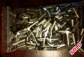 Nickel plated .38 Special Brass for sale, mixed headstamps - R1.00 each.