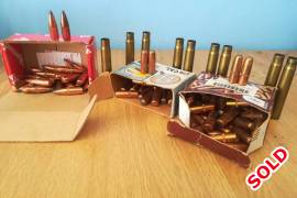 375 H&H  bullets,brass casings and die set, 84 bullets of .375 H&H 



64 x PMP H&H Magnum 300gr soft point

24 x Hornady Boat Tail 300gr spitser point

9 x brass casings included.



Full die set for .375 H&H


Selling for R1800
