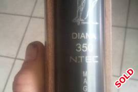 Diana 350 n- tec, Diana 350 n-tec like new. .177. R 3500. New price over R7500. Tel 0767101457