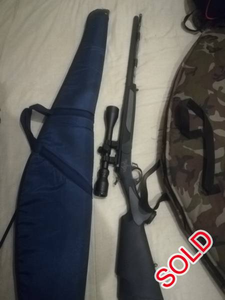 PSE mojo 3d L/h bow + Traditions vortex 50cal., I have the following hunting equipment for sale or to swop for a crossbow of same value.
PSE MOJO 3D Left Hand Bow with custom made bag & xtras
TRADITIONS Vortex 50cal. Muzzleloader plus xtras in bag
Both are in good condition
Reason for selling is that I want somthing the whole family can share in.