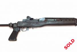 Ruger Mini-14 FOR SALE, Ruger Mini-14, .223 Rem, semi-automatic rifle with synthetic chassis and folding, wire stock, available for sale from dealer.
Note: Does not include magazine.

To view more pictures and information and to make an enquiry on this firearm, please visit the following link:
http://theguntrove.co.za/browse-firearms/ruger-mini-14-2/

The Gun Trove
www.theguntrove.co.za