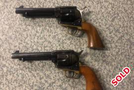 Revolvers, Revolvers, Uberti single action revolver x2, R 5,000.00, Uberti, Cattleman, 38spl/357mag, Used, South Africa, Province of the Western Cape, Wellington