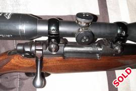 Swarovski 6x42, Classic old Swarovski that is still in perfect working condition but has seen better days and could do with some refurbishing.  Doing currently duty on one of my .243 Win Brno but it's time for a more powerful scope for my aging eyes.