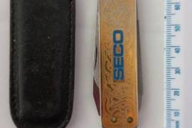 Vintage SECO Knife FOR SALE, I'm selling my Vintage Limited Edition SECO 3 in 1 knife combo



Send me a email on entrepreneuraffiliates@yahoo.com of your outside of PE



What you will get:

1 x Knife

1 x poach
