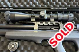 FX Wildcat Mk3 Sniper Synthetic, FX Wildcat Mk3 Sniper Synthetic
SA Optics 6-24x50
SAA 150MMx50MM Carbon Silencer 
6.8L Sefic 300BAR Carbon Sylinder + Fill Station
Various Ammunition

Bought all components brand new in December 2022. Only about 300 shots fired.  
Reason for selling: Don't have time to use it.



 