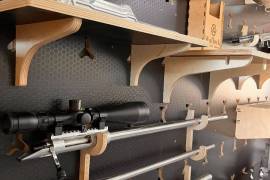 WALLOCK STORAGE, Wallock is an innovative and modular storage system for all your rifel, handgun, ammunition and general storage. 
wallock.co.za
daniel@wallock.co.za
0795079871
Pricing is dependant on your wall size and what you are looking to display or store.