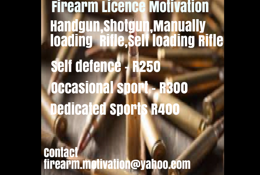Gun Motivations, South Africa, Gauteng, Johannesburg