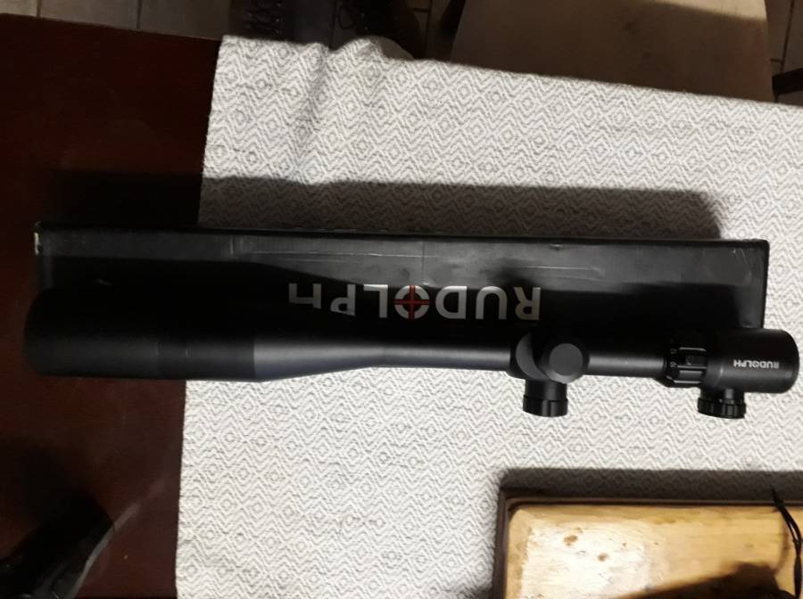 Rudolph Rifle scope 6-24x50SF, Brand new Scope for sale,never used it.
Has never been mounted
Price is negotiable
Selling as i wnat to buy another gun