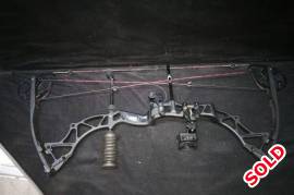 Bowtech Assassin, Assassin bow, quiver, trigger, Butt, rage broad heads with storage box, bow bag, arrow case, allen keys set, release, fletching tool, box of accesories, fletchers, nocks, judo points x4, portable bow press and some other extras. Transport for buyers account, R7500.00 Can whatsup for all the pics. 0823079245, Daryl.