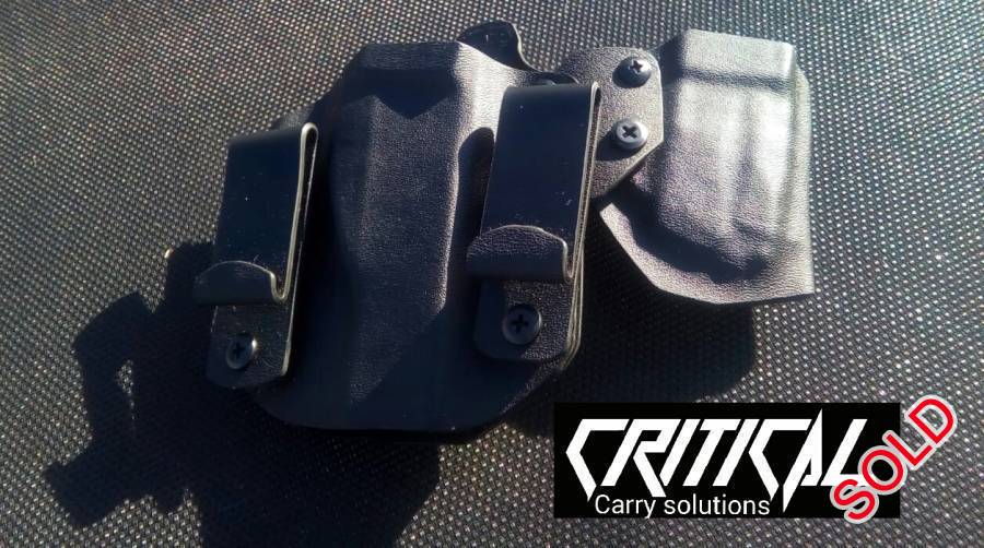Critical appendix rig, Critical appendix rig
Hi rize backing
In tactical black
S HOOKS
UC mag carrier 

Baretta APX 9mm