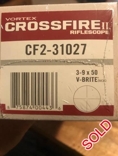 Vortex crossfire ii, Brand new crossfire II 
still in package sealed
 