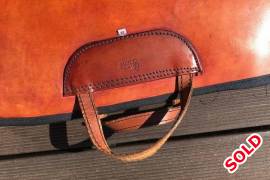 Genuine Leather Rifle Bag, Beautiful Leather engraving

 