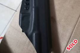 Glock 19 Daniels IWB Holster, Almost new Daniels IWB holster for sale for Glock 19. New price R700, Asking R500.
Phone or whatsapp if interested.

 