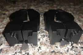 30mm scope mounts for sale, Scope mounts in excellent condition. Hardly used. Fits 30mm tube. 
