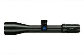 Zeiss Victory Varipoint IC 3-12x56 60 Reticle Rifl, Zeiss Victory Varipoint IC 3-12x56 60 Reticle Riflescope

Zeiss Victory Varipoint 3-12x56mm Rifle Scope is a high-brightness scope for low-light scenarios, ideal for stand hunting, stalking, and a range of other applications. Theseimage extra-wide Zeiss rifle scopes combine a large 56mm objective lens with a wide, 3-12x magnification range and Zeiss' famous T* multi-layer lens coating to create impeccable light transmission rates that will allow you to sight and shoot targets in the dimmest lighting conditions. The rifle scope features a brightly illuminated center dot for pinpoint accuracy during the day or night. The red dot of the Carl Zeiss Victory Vari-Point 3-12x56 Hunting Turret Riflescope is located on the second focal plane, so it will stay consistent in size even as you ramp up the magnification of the scope. Carl Zeiss has built the Varipoint to last through the most demanding conditions, since it is fog-proof, water resistant to 400 mbar, and built out of hardened, rugged materials. The Varipoint is also equipped with coin-turned hunting turrets for precise, low profile windage and elevation adjustment. A LotuTec lens coating, a common feature on Zeiss Victory rifle scopes, keeps water from building up on the lens for a perfect view at all times. Take advantage of every last ray of light with the Zeiss Sport Optics Victory Varipoint 3-12x50 Waterproof Scope.

Features of Carl Zeiss Victory Varipoint 3-12x50 T* Multi-Layer Riflescope:
High-brightness rifle scope for hunters by Carl Zeiss Sport Optics
Wide field of view for fast target acquisition
Ideal for tree stand hunting or stalking
Wide objective lens with T* multi-layer lens coating for excellent brightness in low-light situations
Illuminated center dot on second focal plane for low-light accuracy
Brighter illuminated dot for daytime shooting
Rugged construction can withstand heavy recoil and environmental hazards
LotuTec hydrophobic lens coating rolls water off the lens
Precise mechanics create tight groupings and repeatable accuracy
Compact design with short focal length
30mm tube diameter fits a wide range of rifle scope rings
Nitrogen filled for fog-proof performance
Coin-operated hunting turrets for low profile windage and elevation adjustment
400 mbar water resistance