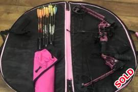 Mission by Mathews Craze Compound Bow , Draw Weight 15-70lbs
Draw length range 19