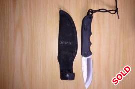 Buck Hunting and utility Knife , Buck 479 Hunting and Utility knife.
In good condition. 
R300. 
Collect locally or will post at buyers expense. 