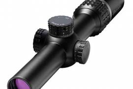 Burris Riflescope XTR II 1x-5mmx24mm, Burris Riflescope XTR II 1x-5mmx24mm
Designed for serious rifle shooters—both tactical and competitive
The reticle uses mil radian measurements and an illuminated, red, “broken circle” centre that allows for ultra-fast engagement at short distances
The rear focal plane (RFP) reticle design keeps the reticle size constant, so it’s large enough to be successful for close-quarter shots and still performs well for mid-range shooting
Single-turn windage and elevation knobs have a 1/10-mil click value adjustment and feature true Zero Click Stop
9.3 mils of elevation adjustment in 1 full turn; 4.6 mils of windage adjustment in both directions
30 mm body tube
Excellent resolution optics and tactical-appropriate reticles and adjustment knobs make it easier to identify targets and adjust for windage and elevation
Versatile 5-times zoom system allows for a larger field of view at close ranges and better target acquisition at long ranges
Zero Click Stop adjustment knobs let you quickly and easily revert back to the original yardage setting without counting clicks
Advanced windage and elevation adjustments are fast and easy; accurate and repeatable reticle adjustments match the measurement system of the reticle
High-grade optical glass provides excellent brightness and clarity with lasting durability
Index-matched Hi-Lume multicoating aids in low-light performance and glare elimination, increasing your success rate
Illuminated reticle reduces time to get on target in any lighting condition and dramatically increases accuracy when target is dark
11 brightness settings (spanning night vision, low light, and daytime), with a convenient battery-saver position between each setting
Double internal spring-tension system allows the scope to hold zero through shock, recoil, and vibrations
Waterproof
Nitrogen-filled body tubes prevent internal fogging in the cold and rain
Precision-gauged and hand-fitted internal assemblies maintain a consistent point of impact through the magnification range, regardless of shock and vibration
Solid, 1-piece outer tube is stress-free and durable; withstands shock and vibration from even the heaviest-recoiling calibres.