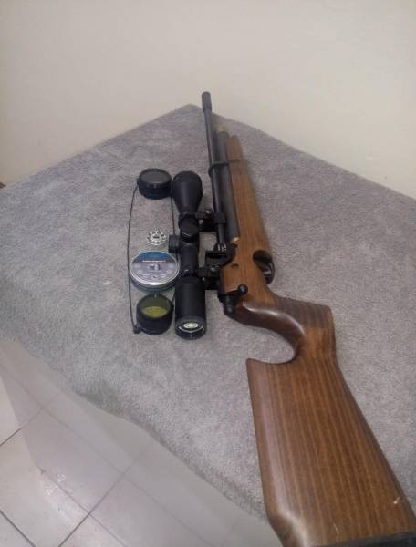 Sharon, Cz200s .22 5.5mm with scope and 10 shot magazine fitted only been fired to zero scope