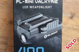 Olight PL-mini Valkyrie , 


The PL-MINI Valkyrie is the world’s most powerful compact weapon light with a maximum output of 400 lumens using a built in CREE XP-L HI LED.

This extremely lightweight weapon light is also compact enough to not disrupt the balance of a handgun while being perfect for holster carry. It is powered by a built-in lithium polymer battery, which is rechargeable through our signature magnetic charging port at the bottom of the light using the MCC charging cable that several of our other models are also compatible with.

The PL-MINI incorporates our quick attach and release mounting system perfect for a carry gun, and is compatible with both Glock and Picatinny rails. With high portability, output, and a convenient magnetic charging system, the PL-MINI is the ultimate compact weapon light built for carry and concealment.

