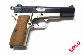 FN Browning Hi-Power FOR SALE, FN Browning Hi-Power, 9mmP semi-automatic pistol available for sale from dealer.

To view more pictures and information and to make an enquiry on this firearm, please visit the following link, and send your enquiry from the product page:
http://theguntrove.co.za/browse-firearms/fn-browning-hi-power/

The Gun Trove
www.theguntrove.co.za