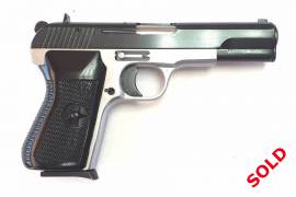Norinco NP-17 9mmP pistol FOR SALE, Norinco NP-17, 9mmP, semi-automatic pistol available for sale from dealer.

To view more pictures and information and to make an enquiry on this firearm, please visit the following link, and send your enquiry from the product page:
http://theguntrove.co.za/browse-firearms/norinco-np-17/

The Gun Trove
www.theguntrove.co.za