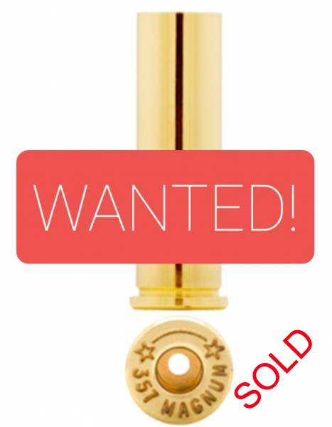 WANTED! 357 brass cases