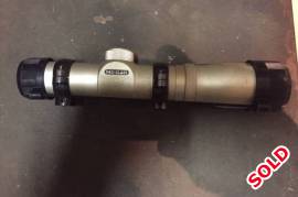 Revolvers, Revolvers, Tasco 3 x 22 Long Eye Relief Scope with Rings, R 2,250.00, Tasco, Pro Class 30mm, 3 x 22, Good, South Africa, KwaZulu-Natal, Kloof