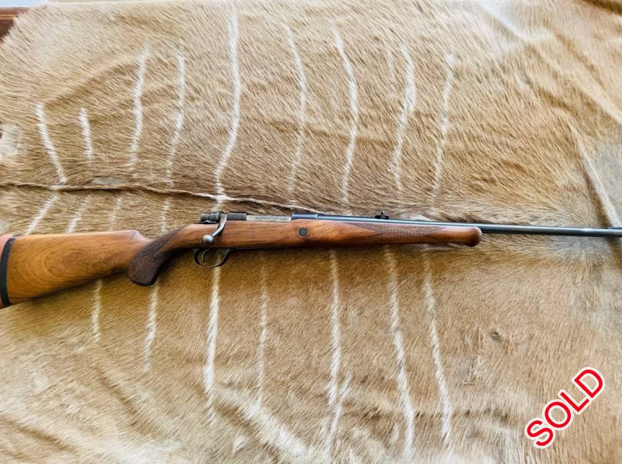 Husqvarna 9.3x62 rifle, - Lovely 9.3x62 Husqvarna
- Perfect bush rifle 
- Original condition
- Drilled and tapped for scope
 