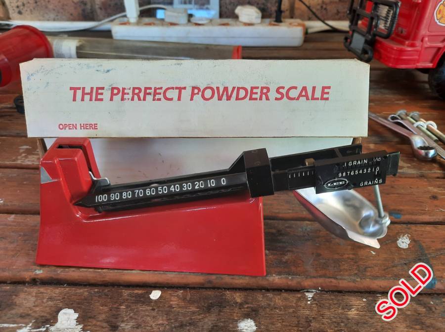 Lee Powder Scale, Lee Safety Powder Scale