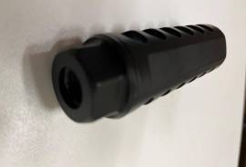 Muzzle brake for 338/375 caliber, Gun Warrior muzzle brake for 338/375 caliber. Inside diameter of thread 13.95mm.